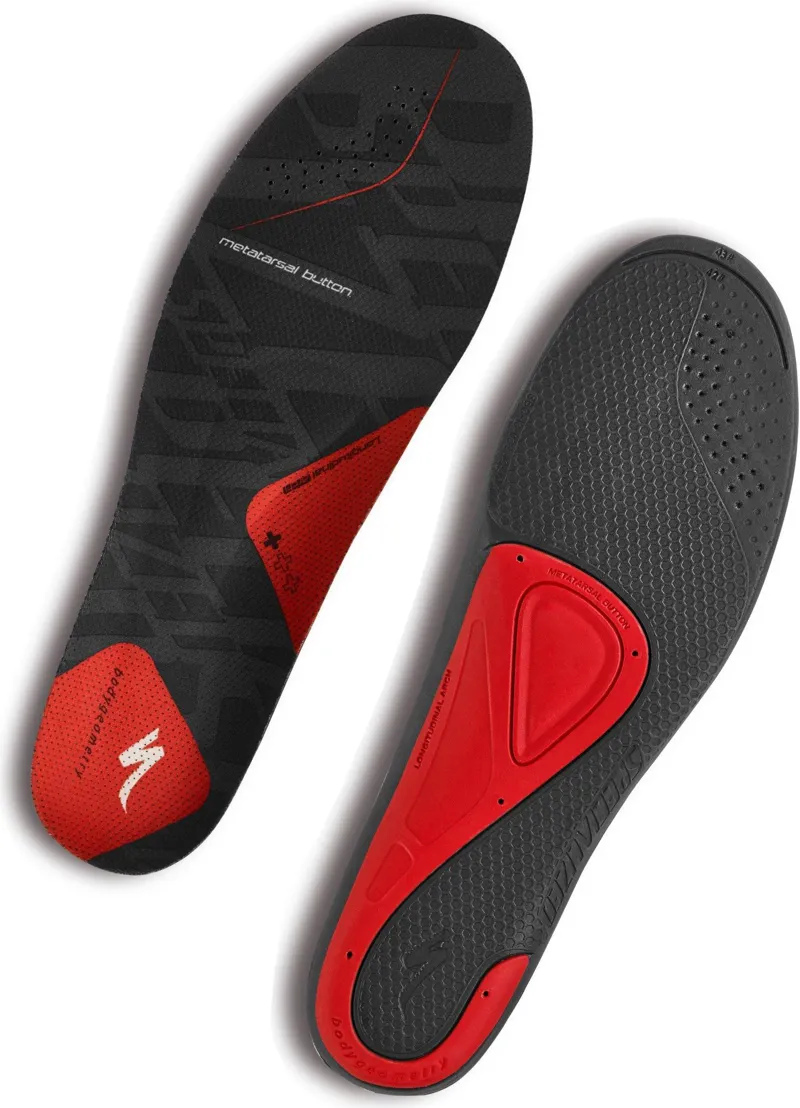 Specialized Body Geometry SL Footbed Insoles Red